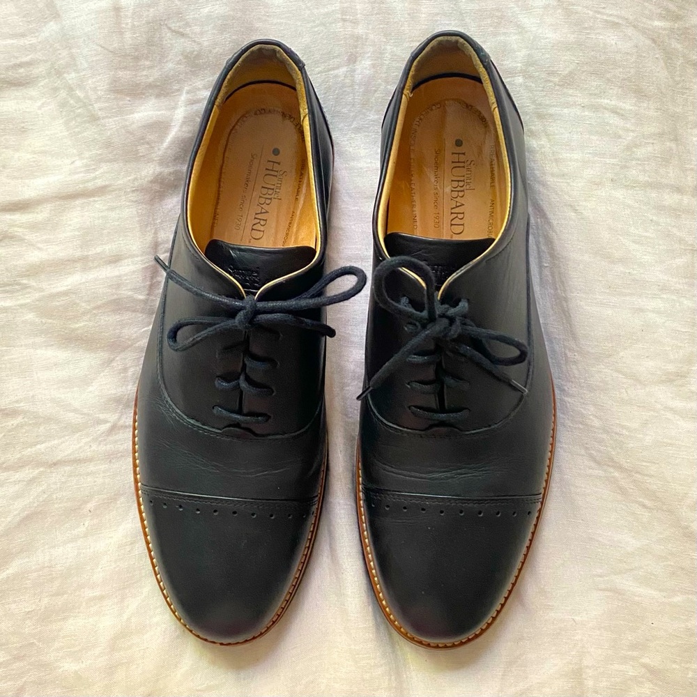 Samuel Hubbard Black Market Cap Leather Shoes - 10